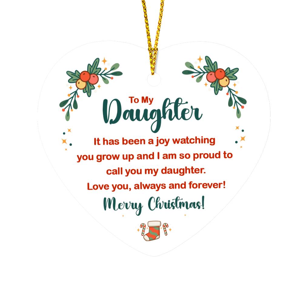 Daughter tree ornament