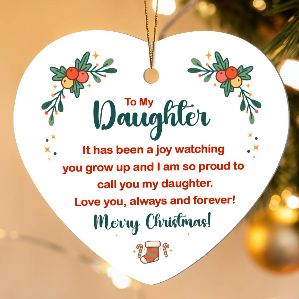 Daughter tree ornament