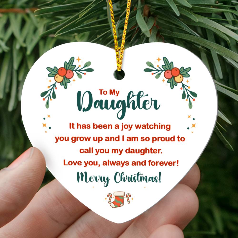 Daughter tree ornament