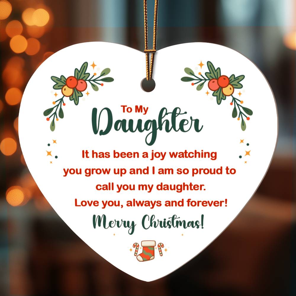 Daughter tree ornament