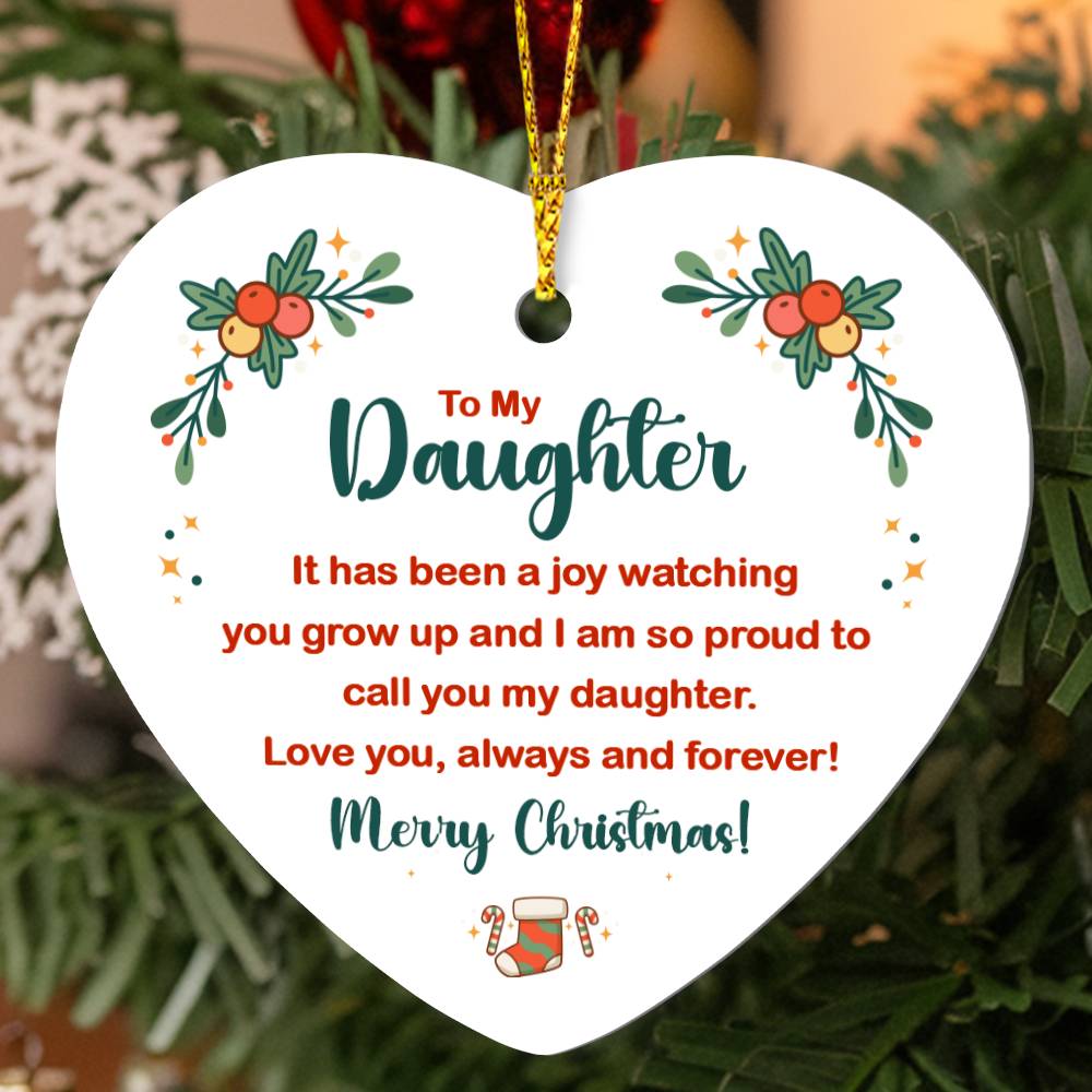 Daughter tree ornament