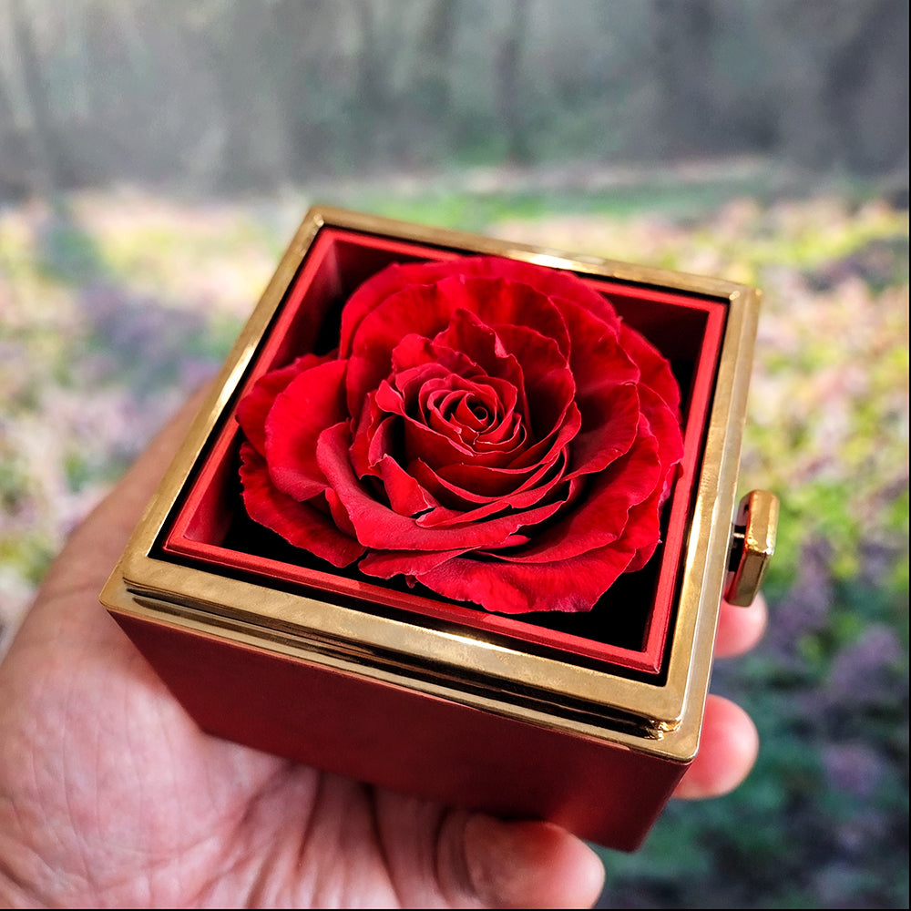Best Mom Rotating Rose