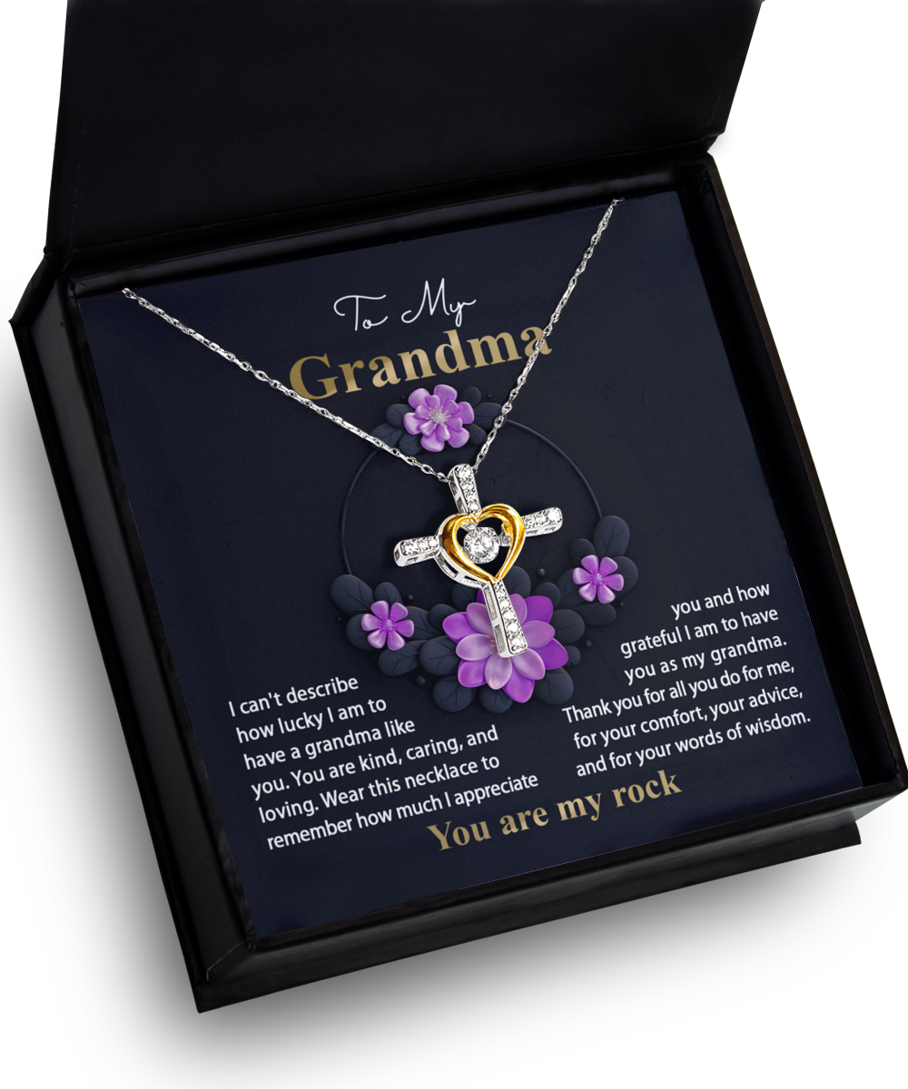 Grandma Cross Necklace