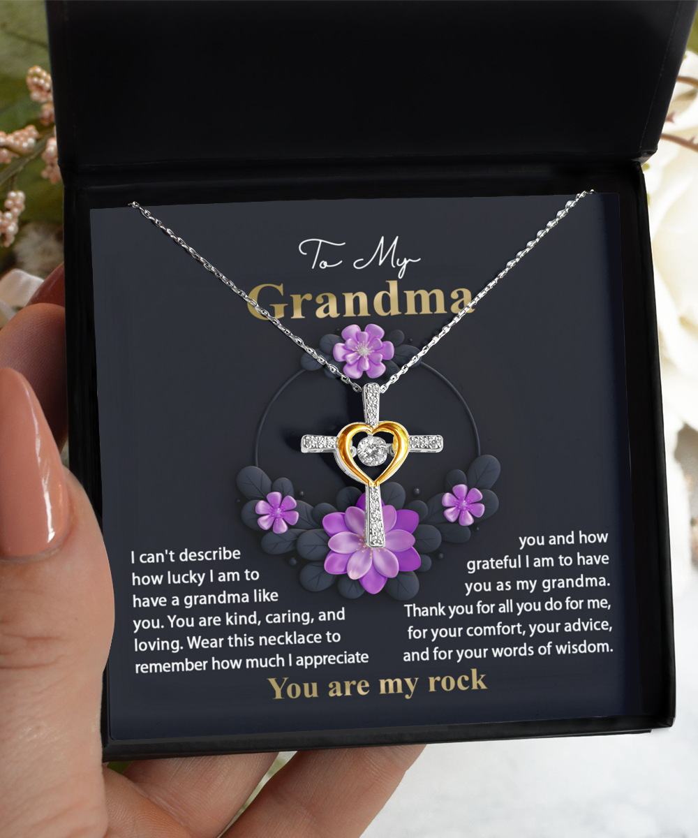 Grandma Cross Necklace